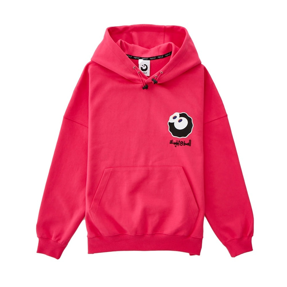 Silicon Ball Colored Hoodie Pink