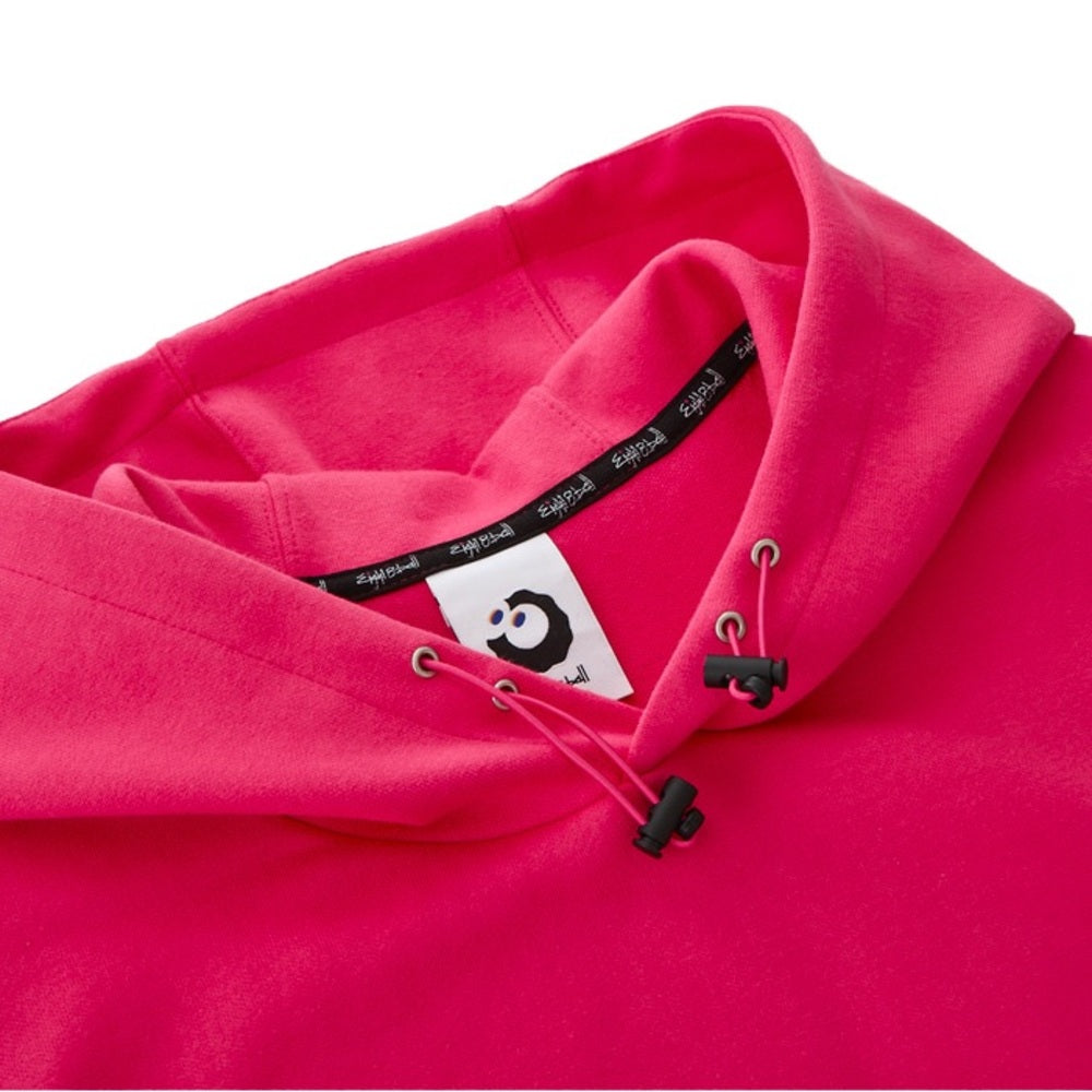 Silicon Ball Colored Hoodie Pink