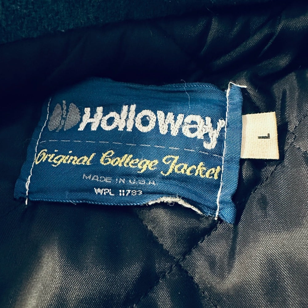 Holloway Vintage Hanover High School Varsity Letterman Jacket w/ Patches & Pins