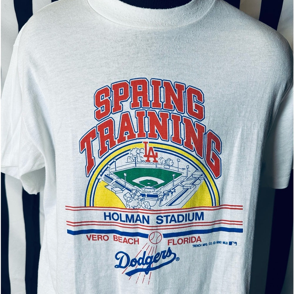 Vintage 90's MLB Los Angeles Dodgers Spring Training Holman Stadium T-shirt