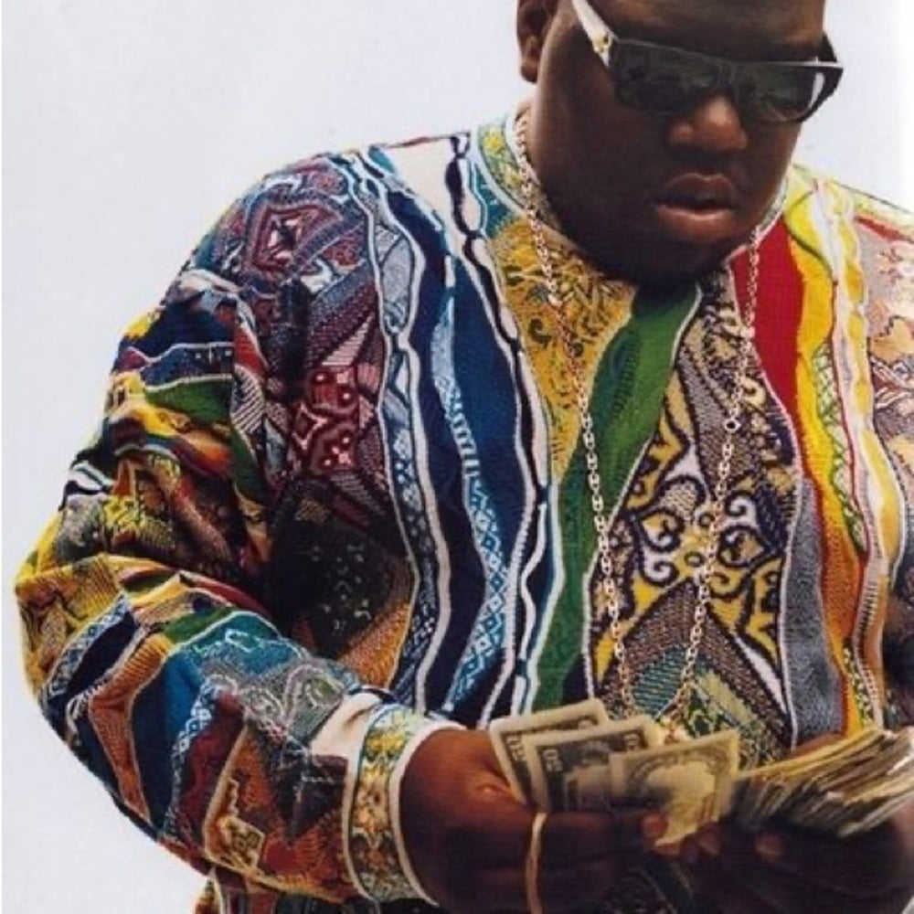 Wow!! Vintage 90s Classic Coogi 100% Mercerized Cotton Cable Knit Sweater
