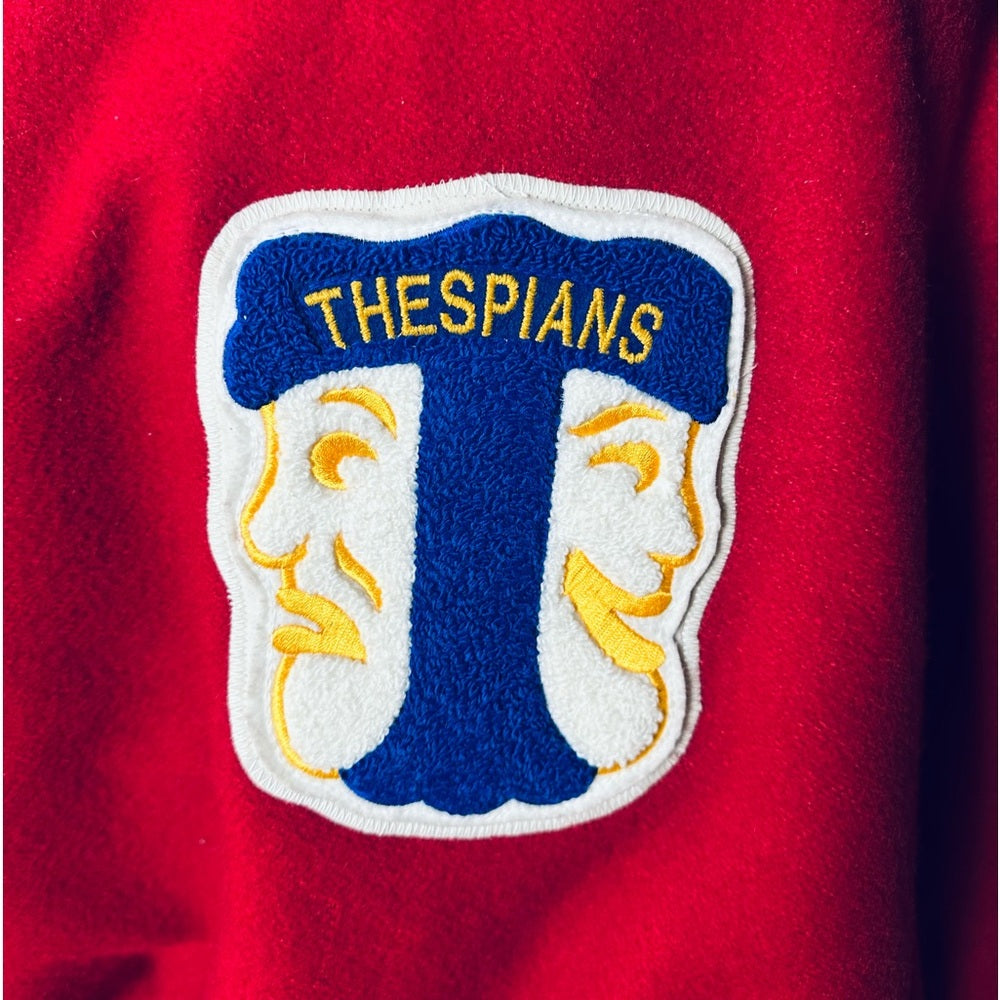 Holloway Vintage Hanover High School Varsity Letterman Jacket w/ Patches & Pins