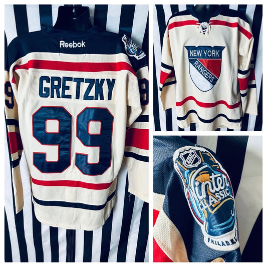 Wayne Gretzky #99 Reebok New York Rangers Winter Classic Jersey