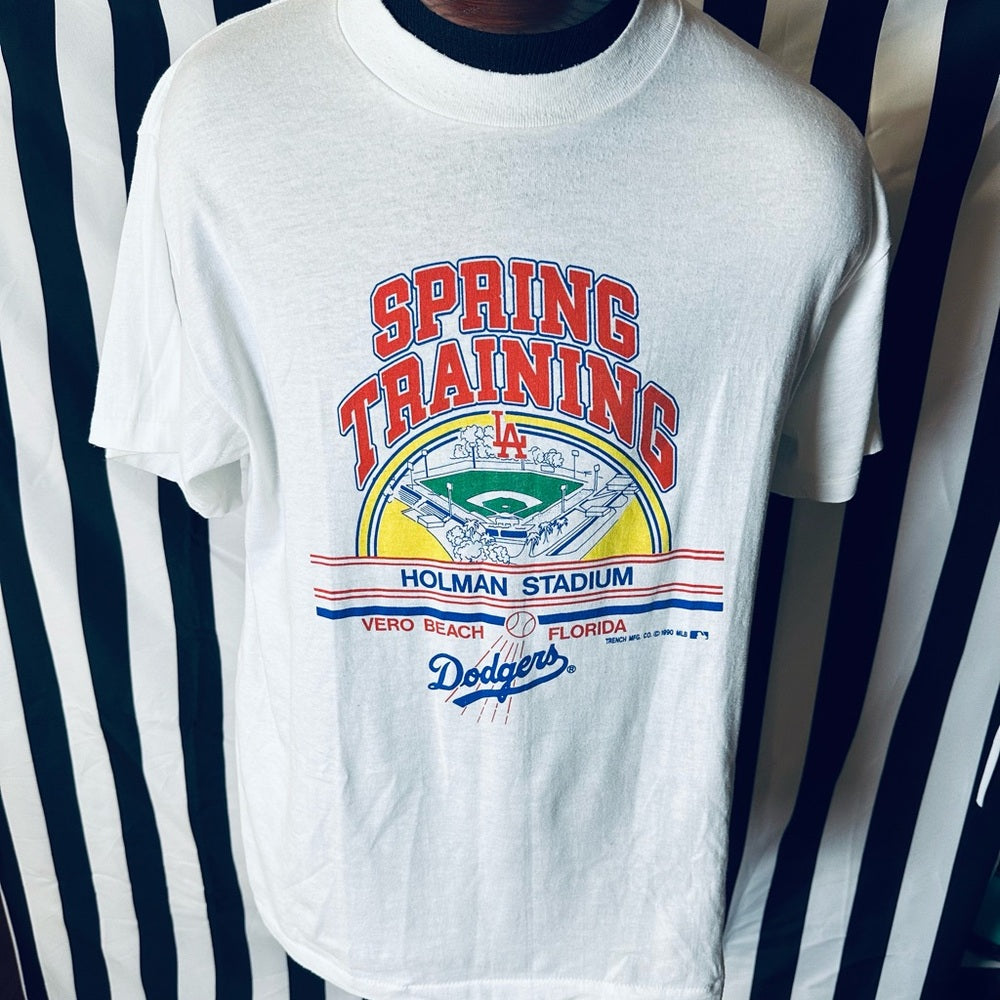 Vintage 90's MLB Los Angeles Dodgers Spring Training Holman Stadium T-shirt