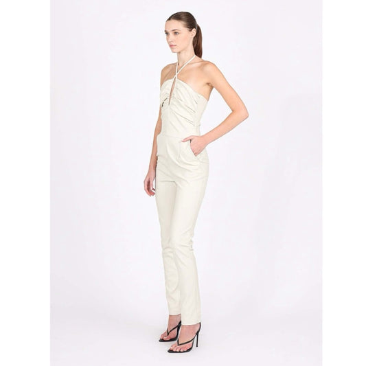 NONCHALANT Label Juno Vegan Leather Jumpsuit