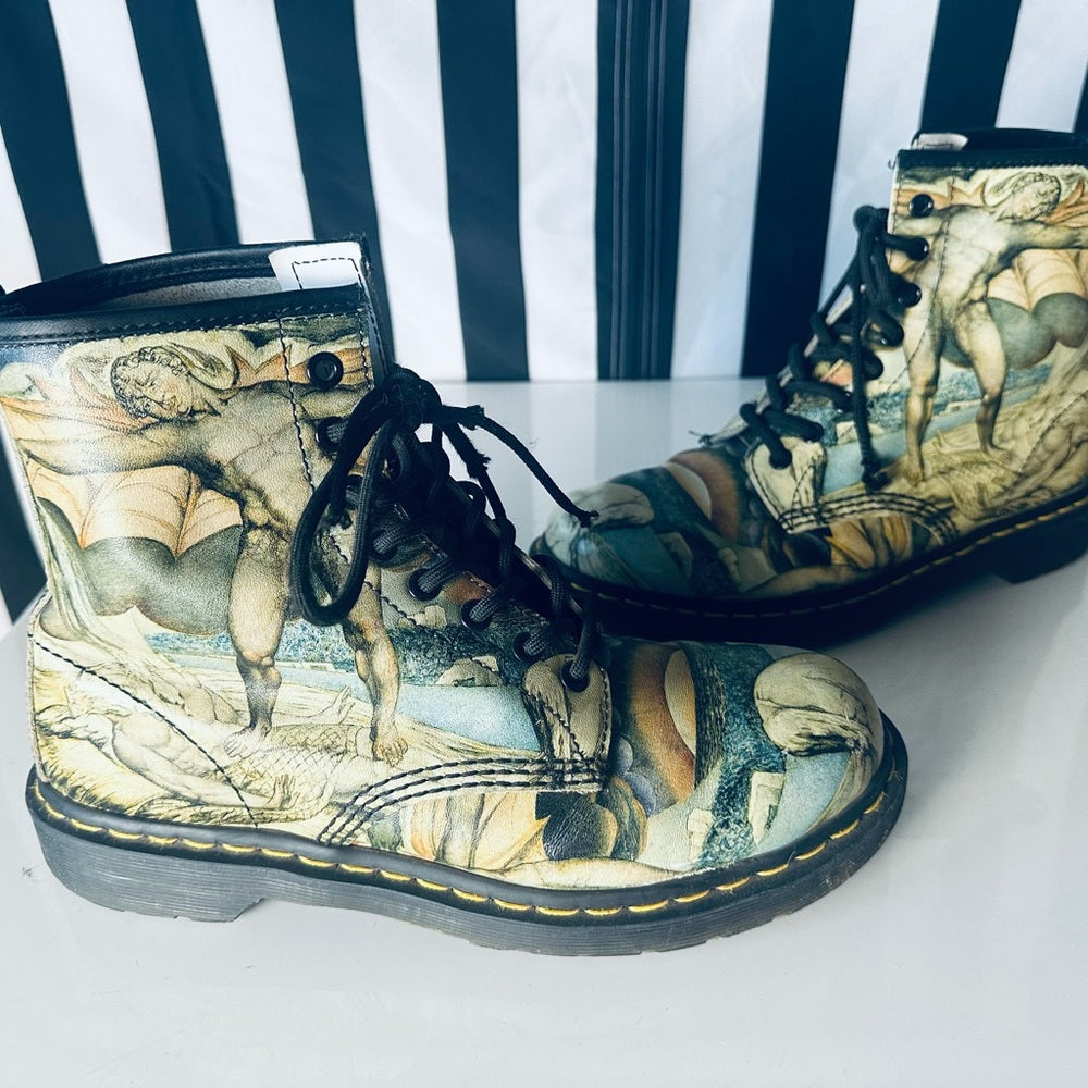 Dr. Martens 1460 Pascal Boots - Hieronymus Bosch Garden of Earthly Delights