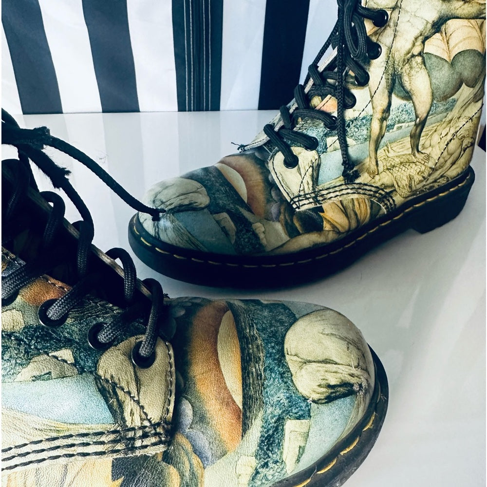 Dr. Martens 1460 Pascal Boots - Hieronymus Bosch Garden of Earthly Delights