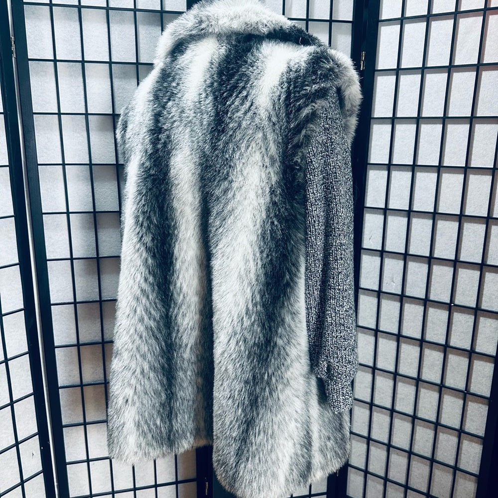 American Signature Vintage Bold Collar Faux Fur - Made in USA